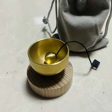 迷你颂钵套装，冥想音钵，音色清澈悦耳，适合瑜伽和冥想，独特礼物 - 彩色 - 查看 3