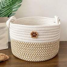 Cesta de almacenamiento de juguetes de peluche para mascotas con adhesivo - Caja de almacenamiento de juguetes para mascotas, cesta de almacenamiento espaciosa para mascotas - Organizador plegable de múltiples usos con asa resistente, adecuada para juguetes, ropa y suministros de aseo de perros - Diseño fácil de limpiar, creando un hogar ordenado, almacenamiento premium de juguetes, golosinas, accesorios y ropa sucia para mascotas sin desorden - Multicolor - Ver 23