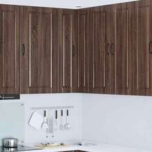 vidaXL Armario de cocina con estante Chêne brun 57 x 57 x 100 cm - Marrón - Ver 2