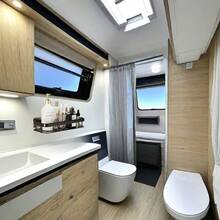 Bathroom Shower Caddy With Hook, Black – Premium Shampoo Shelf, Rustproof, Easy Install, Sturdy & Stylish Bath Tub Organizer