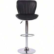 Taburete De Bar Juego De 2 Sillas De Bar Bancos Para Barra De Vintage Altura Ajustable Para Cocina Comedor Sala De Estar Y Otros Lugares Negro| Bancos Altos Para Barra | Sillas Para Comedor | Sillas | Muebles | Bancos Para Barra De Cocina | - 1 - Ver 7