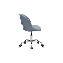 Mainstays Fabric Upholstered Open Back Office Chair, Teens And Adults - Default - View 4