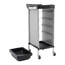 SanBouSi Salon Trolley 6-Tier Drawer-Type Multi-Functional Salon Trolley Hairdressing Shelf With Wheels - White and Black - View 7