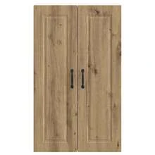 vidaXL Armario de cocina con puerta Chêne artesanal 60 x 31 x 100 cm - Marrón - Ver 6