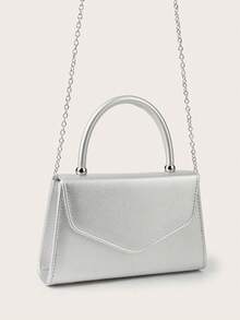 Túi xách họa tiết vải thiều thời trang, túi công sở thanh lịch dành cho nữ, phù hợp cho các cô gái thích tiệc tùng, sinh viên đại học, cô dâu, có thể phối cùng váy dự tiệc, váy cưới, váy dạ hội, chân váy ôm sát, lý tưởng cho đám cưới, họp mặt, tiệc chiêu đãi, các buổi liên hoan, vũ hội, và là món quà tuyệt vời nhất dành cho phụ nữ. - Bạc - Xem 4