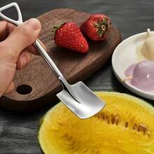 10pcs Elegant Spoon-Shaped Dessert Spoons, Suitable For Serving Ice Cream, Frozen Cakes, Tiramisu And Other Desserts, Perfect For Modern Kitchen And Dining