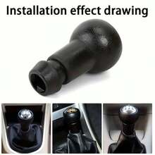 适用于标致雪铁龙307 207 206的4色汽车换挡杆球头 - 標誌檔把頭 - 查看 4