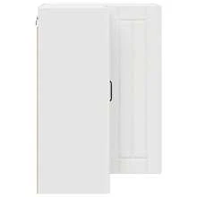 vidaXL Armadio da cucina Blanc brillante 57 x 57 x 80 cm - Bianco - Visualizzare 7