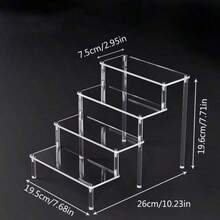 One-Piece Transparent Perfume Display Rack, Toy Storage Rack,Ornament Display Stand.