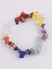 5-8mm Natural Stone Bracelet, Amethyst Elastic Stretch Bracelet, Popular Cross-Border Bestseller - Bracelet - View 14