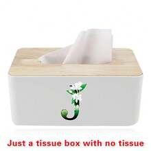 Tissue Box Table Napkin Rings Tissue Case Paper Box Container Bamboo Cover Solid Wood Car Storage And Organization Box Home Table Decoration - Flower Color - View 16