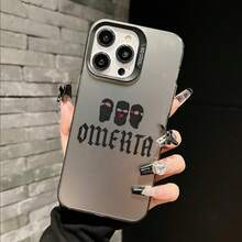 Skeleton Pattern Phone Case, Full Lens Protection, Phone Accessories Compatible with iPhone 16 15 14 13 12 11 XS Max XR X Plus Pro Max, Case - Durchscheinend schwarz - Übersicht 4