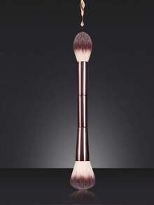 7pcs Makeup Brush Set, Including Powder Brush, Blush Brush, Foundation Brush, Eye Shadow Brush, Concealer Brush, Lip Brush And 1 Retractable 4-In-1 Brush. Soft Synthetic Fiber Bristles, Seamless Metal Handles, Suitable For All Skin Types. - Multicolor - View 11