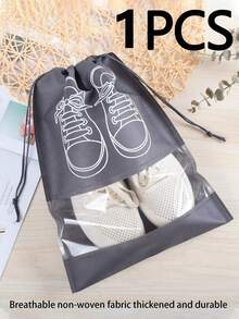 20pcs Dustproof Travel Shoe Bags - Made Of Non-Woven Fabric, Drawstring Design, Anti-Yellowing, Moisture-Proof - Suitable For Travel, Hallway, Bedroom, Dormitory, Etc., Unisex Storage Bags For Children And Adults, Back To School Essential - Travel Storage Assistant - Ideal Gift For Travelers - Travel Storage Drawstring Shoe Bags, Shoe Covers, Portable Dustproof Unisex Packing Bags, Travel Essentials, Cruise Essentials, Holiday Essentials