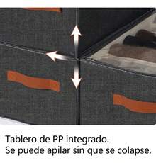 TendenciaOrganizadores Ropa Interior Y Calcetines Plegable GrisCalidad premium - Gris - Ver 8