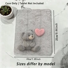 1个轻巧360°旋转平板电脑保护套，个性化/创意/趣味TPU平板电脑保护套，带笔槽，兼容iPad 10.9/10.2/Air第五代/Pro11/第十代/9.7/Air 2/iPad（第七代）/iPad（第八代）/iPad Air 4/5/iPad Pro11/iPad第十代10.9英寸（2022款）智能保护套，iPad Air 13（M3 2025）/iPad Air 11（M3 2025）/iPad Air 11（M3 2025）（不含触控笔） - 彩色 - 查看 2