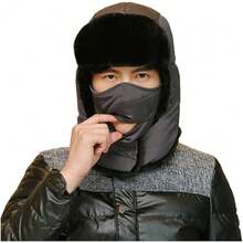 mhjHombres Mujeres Sombrero de Snowboard Invierno Grueso Caliente Cuello Oreja Cara Sombrero de Orejera Gorro de Cazadorsleeping Bags - 219153183 - Ver 5
