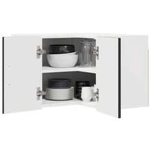 vidaXL Armadio da cucina con contenitore Kalmar Noir 57 x 57 x 40 cm - nero - Visualizzare 3