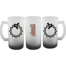 TendenciaTarro Vidrio Anime 7 Pecados Nanatsu No Taizai 1pz A ElegirCalidad premium - símbolo de merlín negro - Ver 26