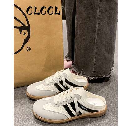 最新款女士平底网眼运动凉鞋，适合户外运动