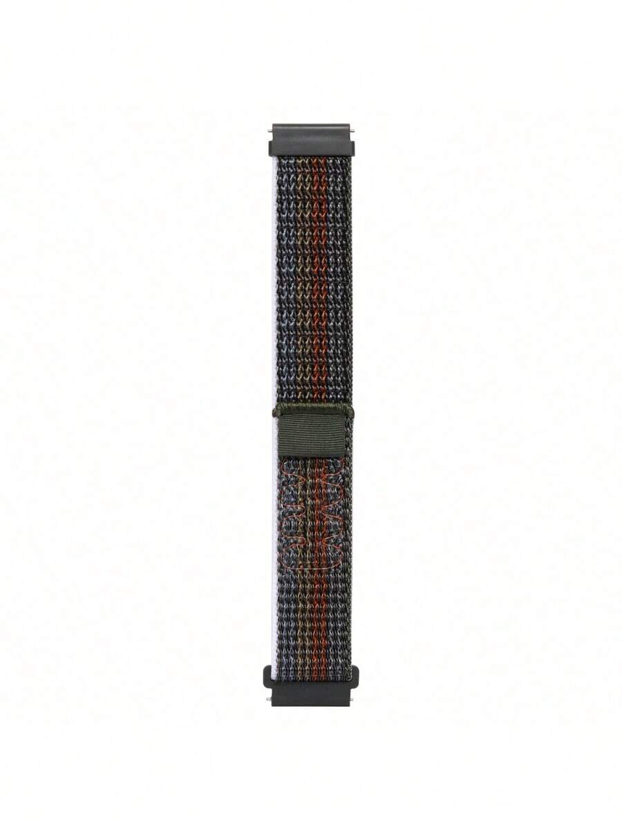 SMART WATCH MX Correa Nylon Para Galaxy Watch 3 (45mm), Galaxy Watch (46mm), Gear S3 Classic, Gear S3 Frontier - Verde militar - Ver 1