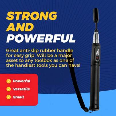 MagnetPal Telescoping Magnetic Pickup Tool With HD Borescope Camera – Extendable Magnet Stick With LED Light, Flexible Reach, USB Rechargeable, And Strong Magnetic Tip For Inspection And Retrieval