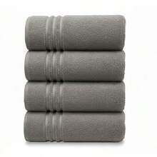 4XXL Super Jumbo Bath Sheet Set Of 4 – Extra Large 190cm X 90cm Big Towels, Ultra Soft Luxury Cotton, Highly Absorbent Quick Dry Bath Sheets For Home, Hotel, Spa, Gym – Oversized Large Bathroom Sheets In 12 Colours
