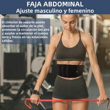 TendenciaFaja Hernia Umbilical Ombligo Abdominal Código L-xxl Negro L-xxlCalidad premium - Negro - Ver 8