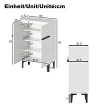 Skoskåp - Vitt - Visa 2