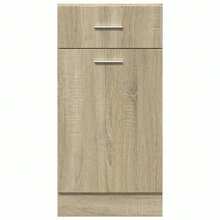 vidaXL Armadio con cassettiera inferiore "Lyon" Chêne Sonoma 40 x 46 x 81,5 cm Legno d'ingegneria - Castano - Visualizzare 6
