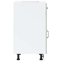 vidaXL Armário de cozinha Lucca gris béton bois ingénierie - Cinza - Ver 6