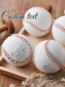 Personalized Baseball, Printed With Your Handwritten Message, Ideal Gift For Groomsmen, Wedding Ceremony, And Baseball Enthusiasts