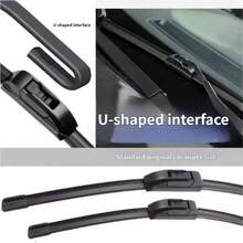 Universal Frameless Windshield Wiper Blades, U-Hook Silent Car Wiper, All Season Replacement Wiper Refills - Windshield Wipers - View 5