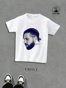 A Gift Option For Music Enthusiasts, Suitable For Teenage Boys And Young Men, A Good Gift Choice 100% Cotton | Graphic Tee | Mens Clothes - 白色 - 查看 2