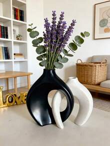 Modern Nordic Style Couple Embracing Vase, Suitable For Home Living Room Dining Room Decor, Dried Flowers And Green Plants Vase, Wedding Decor, Valentine's Day Gift, Holiday Decoration - Multi-color a - View 12