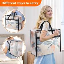 Foldable Storage Bags - Clear - View 9
