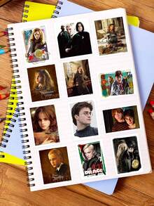 Harry Potter Bộ 100 miếng dán vinyl hình các nhân vật phim  kinh điển, chống nước, quà tặng phong cách vintage cho bình nước, hành lý, laptop, ốp lưng điện thoại, sổ tay, miếng dán vui nhộn số lượng lớn dành cho thanh thiếu niên và người lớn [Được cấp phép chính thức] - Nhiều màu - Xem 7