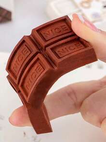 Borradores de chocolate, diseño realista súper mini, herramientas de limpieza únicas, artículos de papelería escolar, regalo de recompensa para estudiantes - Multicolor - Ver 7