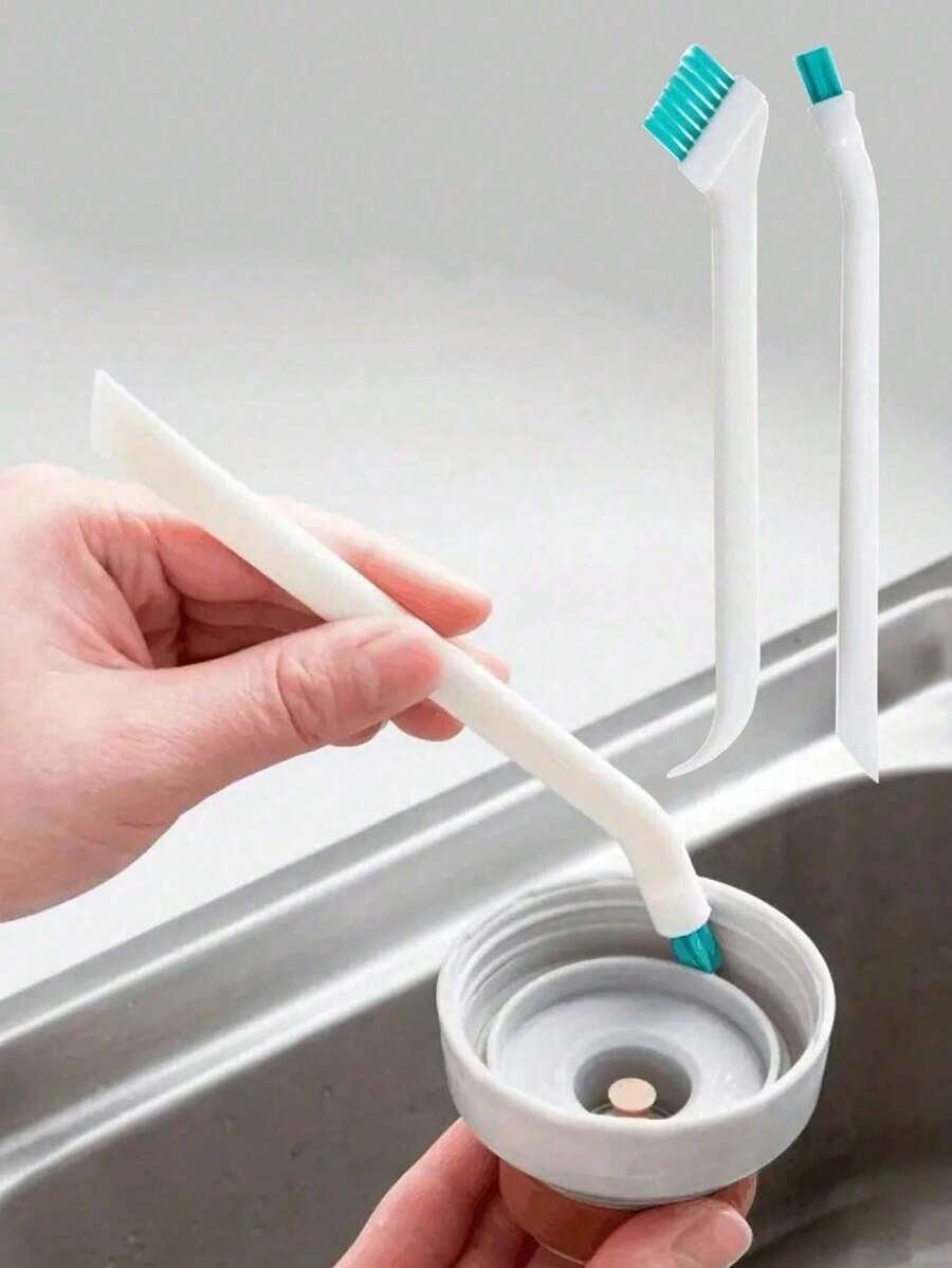 2/3pcs Multi-Functional Manual Spiral Kitchen Cleaning Brush - No Electric Deep Crevice Cleaning Brush, Bottle & Cup Cleaner - Essential Kitchen Cleaning Tool - Suitable For Bottles/Utensils, Mother's Day/Women's Day Gift - Multicolor - View 1