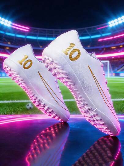 青少年运动足球鞋，校园学生男女足球训练鞋，足球比赛专用鞋，防滑鞋钉，脚感舒适，轻便舒适