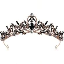 Lovelyshop Royal Crystal Pricess Wedding Alloy Tiara Headpiece for Wedding Prom BirthdayModa, belleza, imprescindible para una pequeña princesa - como en la foto - Ver 2