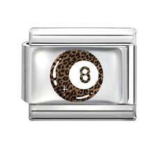 1pc Resin Coated DIY Italian Modular Bracelet, Decorated With Pentagram, Heart, Rainbow, Cactus Elements, Suitable As Party Gift For Friends/Couples, Applicable For Christmas, New Year, Halloween, Valentine's Day, Charming Design, Stainless Steel Jewelry, Local , Practical & Fashionable, Christmas & Halloween Essential, Christmas Style, Christmas Decor, Party Outfit Guide, Christmas Gift Supplies, Christmas Home Decor, Retro Summer