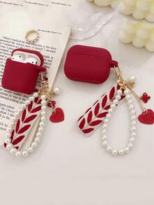 Étui à écouteurs avec pendentif mignon et créatif (1 pièce), compatible avec les écouteurs iPhone 1/2, nouvel étui de protection pour écouteurs sans fil compatible avec les AirPods 3/Pro/Pro2, cadeau idéal pour votre partenaire.