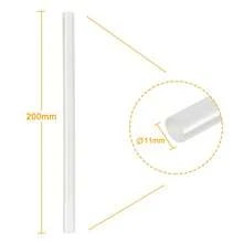 Hot Glue Sticks 11x200 Mm, Compatible With Standard Glue Guns, 2 Kg - White - View 2