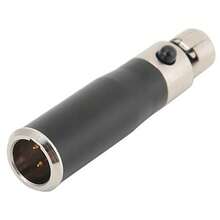 mhjASHATA Adaptador de Audio 2 Piezas Mini XLR 3 Pines Macho a Mini XLR 4 Pines Hembra Conector de Adaptador de Audio de Carcasa de Aleación de Zinc Mezcladorsleeping Bags - 219399120 - Ver 9