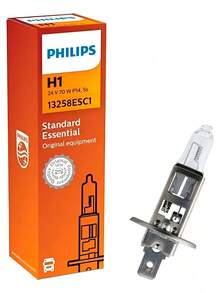 PHILIPS 适用于卡车的24V 70W高亮度卤素灯，采用抗紫外线石英玻璃制成，耐高压耐高温，照明明亮不眩光，即插即用 - A - 查看 13