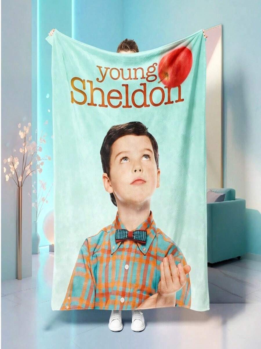 Valentine's Day This Valentine's Day Sheldon-Themed Blanket From  Is Made Of Thick, Soft Flannel And Designed By Sheldon Cooper Himself. Suitable For All Seasons, It's The Ideal Sofa Cover For Big Bang Theory Fans And A Perfect Gift For Birthdays, Valentine's Day, And Halloween. Inspired By The Official TV Series, This Comfortable And Stylish Blanket, Made From Premium Flannel, Is A Must-Have For Sheldon Fans And An Ideal Addition To Any Home Décor. - 白色 - 查看 1