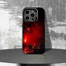 Funda para teléfono J-JurassicS R-Rebirth W-World para 17,16,15,14,13,12,11,Pro,Max,Plus, cubierta negra mate a prueba de golpes - Z6 - Ver 4