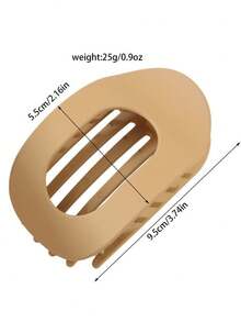 1pc/4pcs Set Colorful Leopard Print Flat Round Hair Clips, Non-Slip Alligator Clips, Arched Design, Retro Minimalist Women Hair Accessories, Hair Clips, Hair Claws, Hair Pins, Hair Barrettes, Head Accesssories - Multicolor - View 3