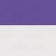 Morado y blanco